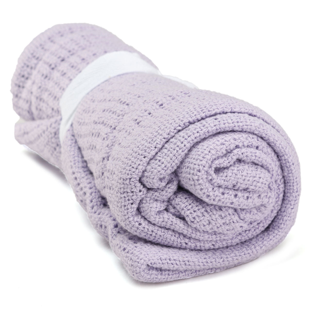 Cotton Baby Cellular Soft Sleeping Blanket Pram Cot Bed Mosses Basket Crib 