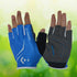 RI SHENG Breathable Cycling Glove Men Women Sports Bike Bicycle Cycling Short Half Finger Gloves