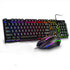 YINDIAO VG46 Wired Mechanical  Keyboard & Mouse Set 104 Keys Gaming Keyboard Ergonomic Mouse Combo Home Office Kit for Laptop Computer PC