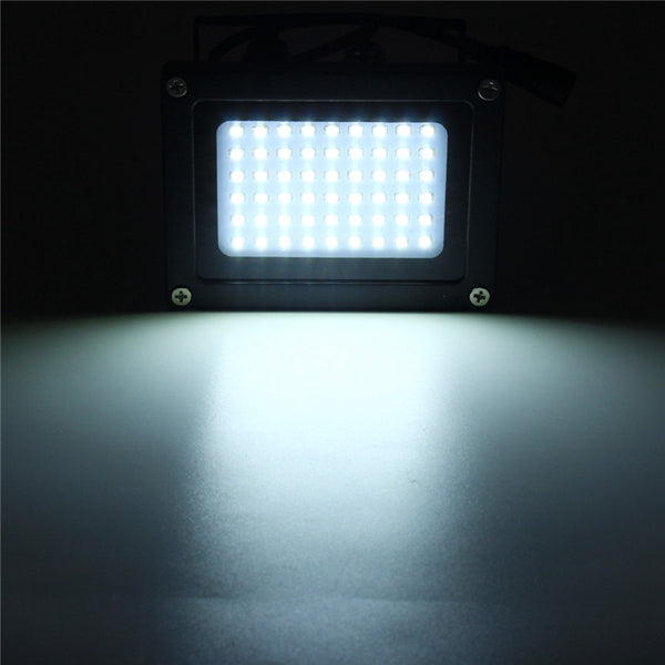 Solar Powered 54 LED Sensor Flood Light Waterproof Outdoor Security Lamp