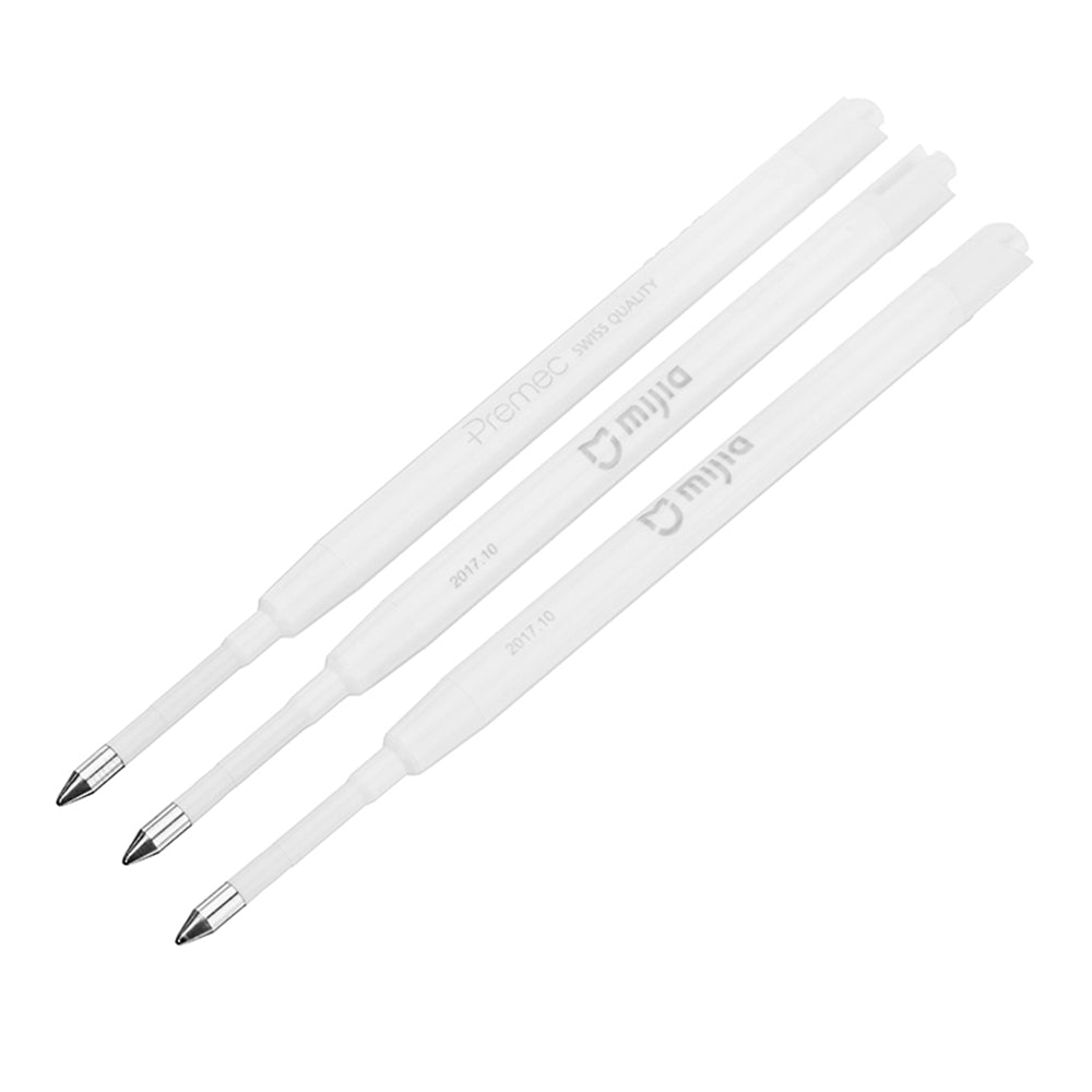 6pcs Original Xiaomi Mijia 0.5mm Black MiKuni Ink Refill For Xiaomi Metal Signing Pen 