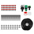30pcs 25M Tubing Hose Micro Drip Irrigation System Automatic Garden Plant Watering Device Kit