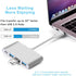 Bakeey 4-in-1 USB-C HUB Docking Station Adapter OTG Convertor With USB-C PD Power Delivery / USB 3.0 *3 For iPhone 12 12Pro Laptop Macbook