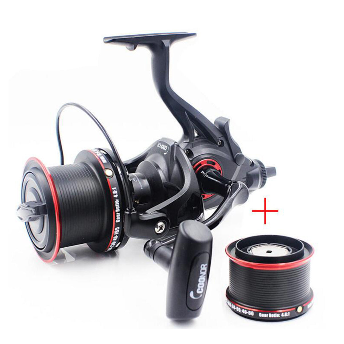 Bobing Coonor NFR9000 12+1BB 4.6:1 Double Unloading Spinning Fishing Reel All Metal Saltwater Wheel