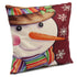 Christmas Series Linen Cotton Throw Pillow Case Sofa Car Cushion Cover Home Decoration