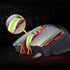 T-WOLF V9 Wired Gaming Mouse 3200DPI 8 Programmable Buttons Breathing Backlight Home Office Mechanical Mouse for Computer Laptop PC Gamer