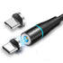 TWITCH 2.4A Magnetic Charging Cable Type C Micro USB Fast Charging for Mi10 HUAWEI P40 Pro Note 5G+