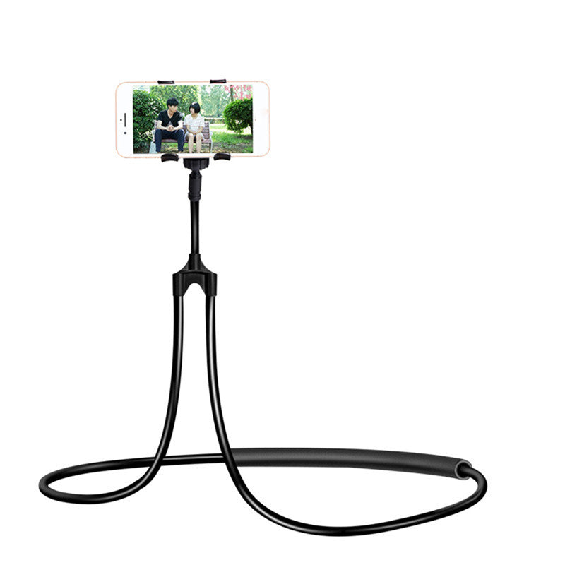 Universal Hanging Neck 360 Degree Rotation Lazy Holder Waist Stand Desktop Holder for Mobile Phone