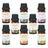 8Pcs Essential Oils Set Lavender Orange Tea Tree Lemongrass Eucalyptus Mint Frankincense Rosemary Essential Oil
