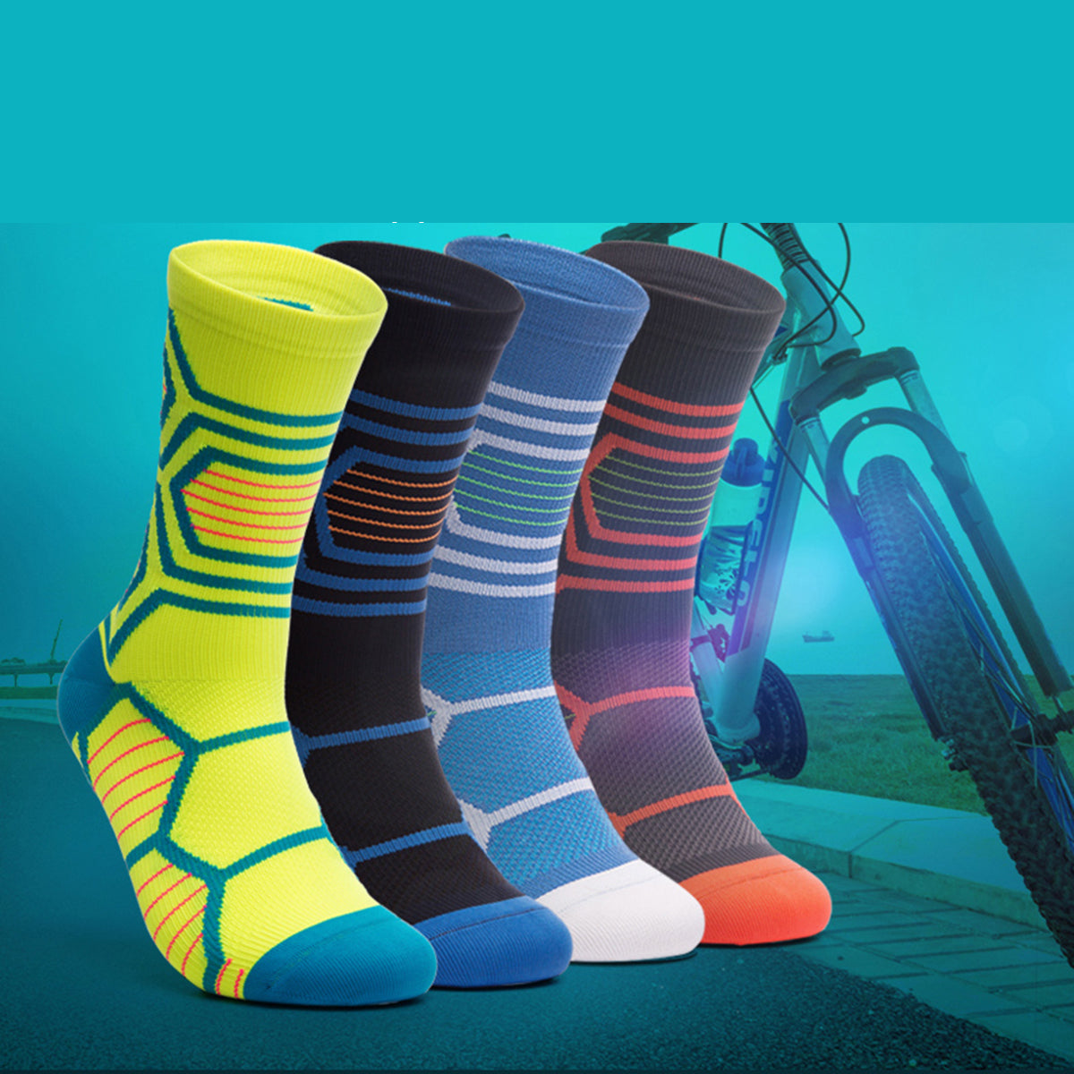 Breathable Compression Socks Anti-friction Sports Stockings