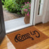 Welcome-Go Away Doormat Carpet Fashion Funny Indoor/Outdoor Rubber Floor Mat Non Slip Rug