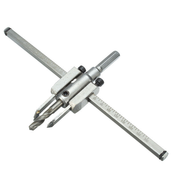 Adjustable 30-130mm/30-200mm Circle Hole Saw Drill Bit Cutter Kit DIY Tool