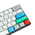 Feker 61/104 Keys D2 Keycap Set DSA Profile PBT Sublimation Keycaps for Mechanical Keyboard