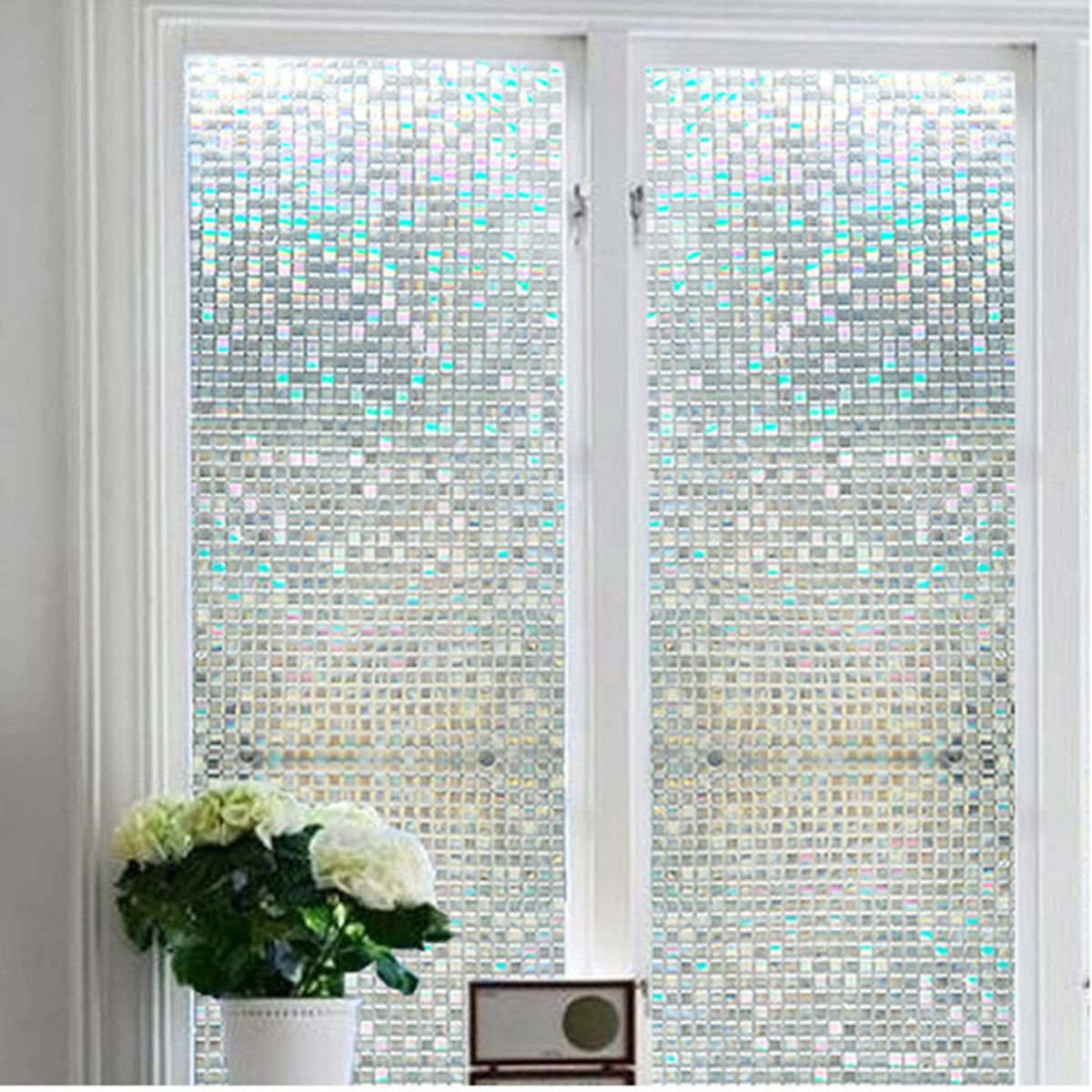 Static Cling Cover Window Glass Film Sticker Privacy Home Decoration 45cm*2m