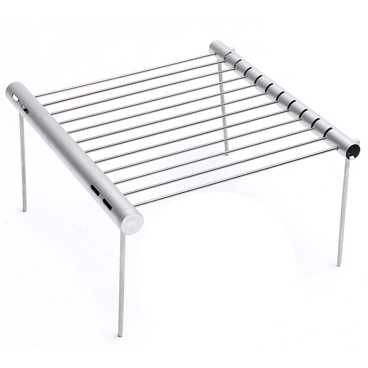 Outdoor Portable Folding Stainless Steel Barbecue Grill Camping Picnic BBQ Rack