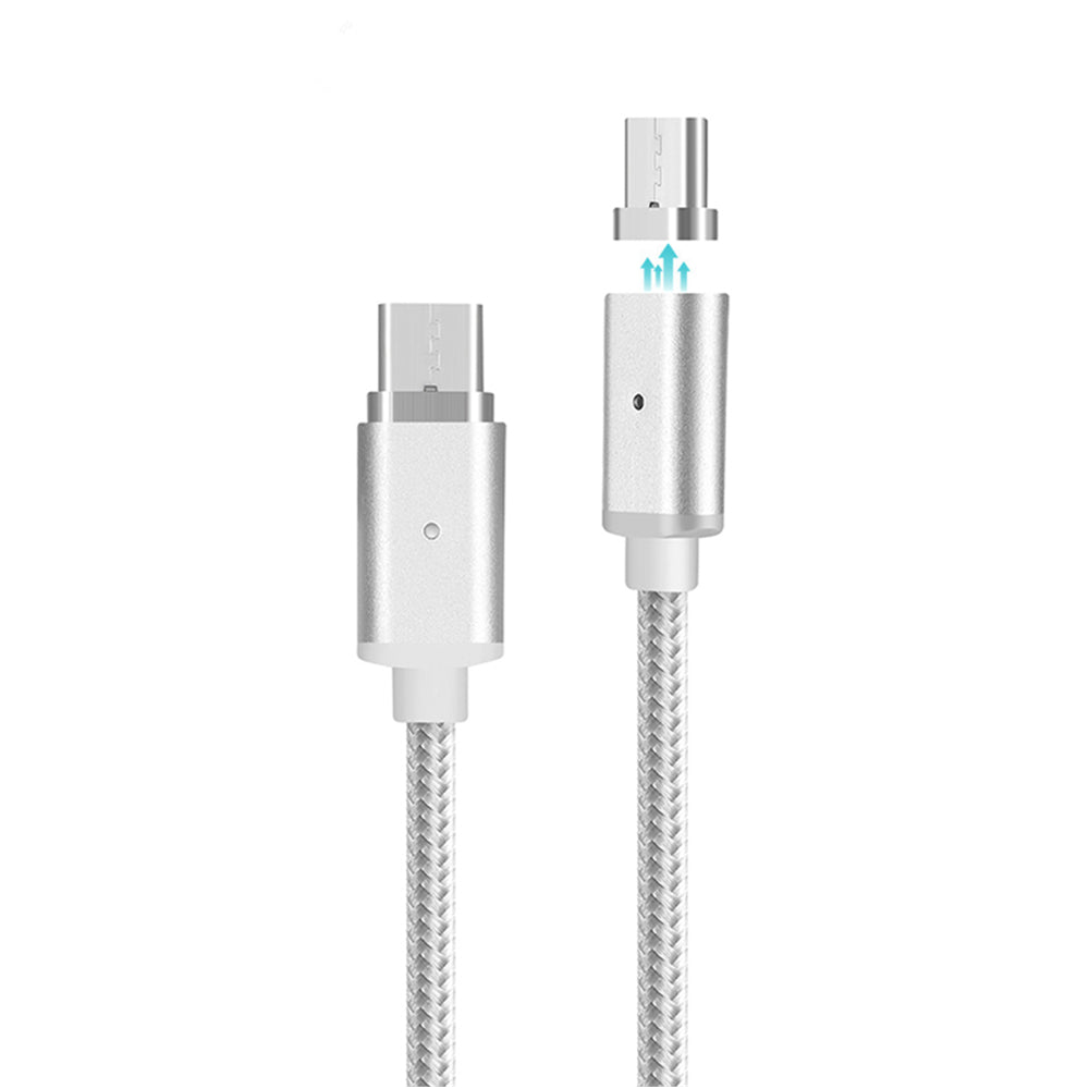 Bakeey™ USB Type-C 1M Magnetic Nylon Braided Data Charging Cable for Nexus Xiaomi Macbook Letv MEIZU
