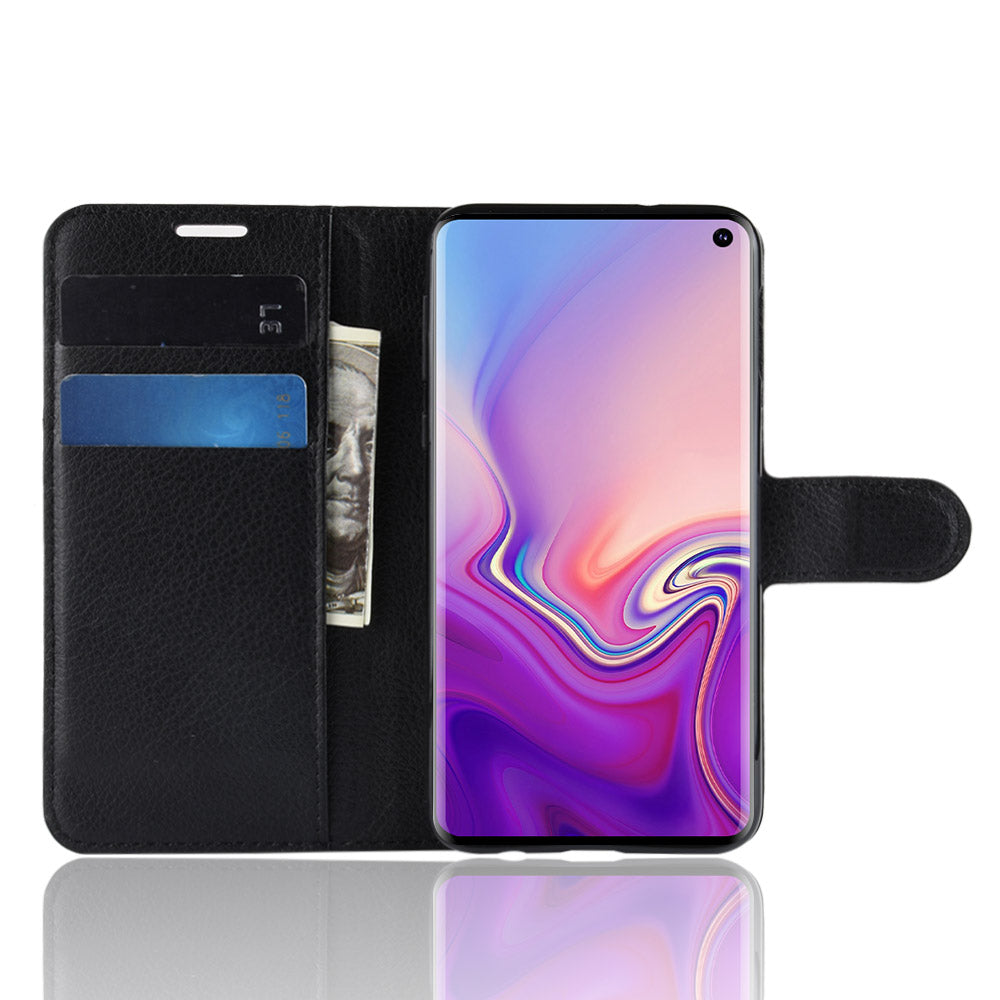PU Leather Wallet Kickstand Flip Protective Case For Samsung Galaxy S10e 5.8 Inch