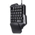 34 Keys One Handed Keyboard Game Mini LED Backlit Ergonomic Single Keypad for LOL/Dota