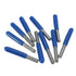 Wolike 10pcs 3.175mm Shank 0.1mm V-shape Carbide PCB Engraving Bits 10 Degree Cutter PCB Drill Bit