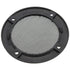3.5 inch Black Speaker Decorative Circle With Protective Black Iron Mesh