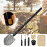 Adjustable Military Folding Camping Shovel Survival Spade Camping Hiking Hunting Tool