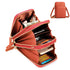 Women Solid Faux leather Clutch Bag Card Bag Phone Bag