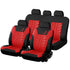 Car Universal Seat Cover 9-piece Gecko Mesh Cloth