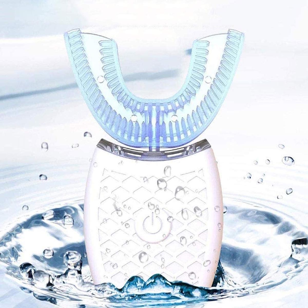 U Shape Automatic Sonic Electric Toothbrush Intelligent 360° Whitening USB Charging Waterproof Beauty Instrument