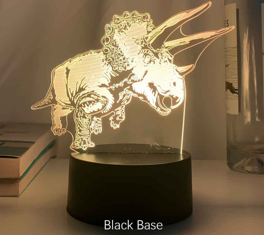 Creative Touch Remote Control Colorful Table Lamp