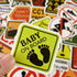 Warning Warning Sign Stickers
