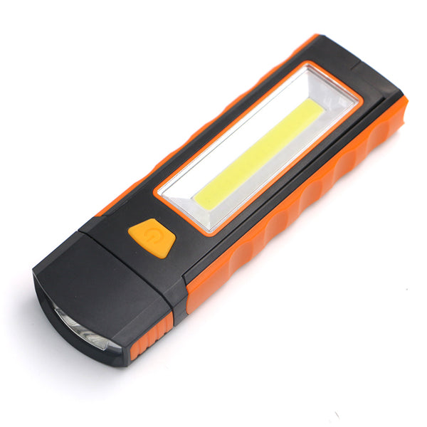 Super Bright Adjustable Magnetic COB LED Work Light Battery Supply Camping Tent Lantern With Hook