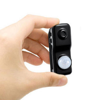 XANES V9 480P Mini Camera Vlog Camera Human Body Induction Integrated Camera Drive Recorder Wearable Body Camera
