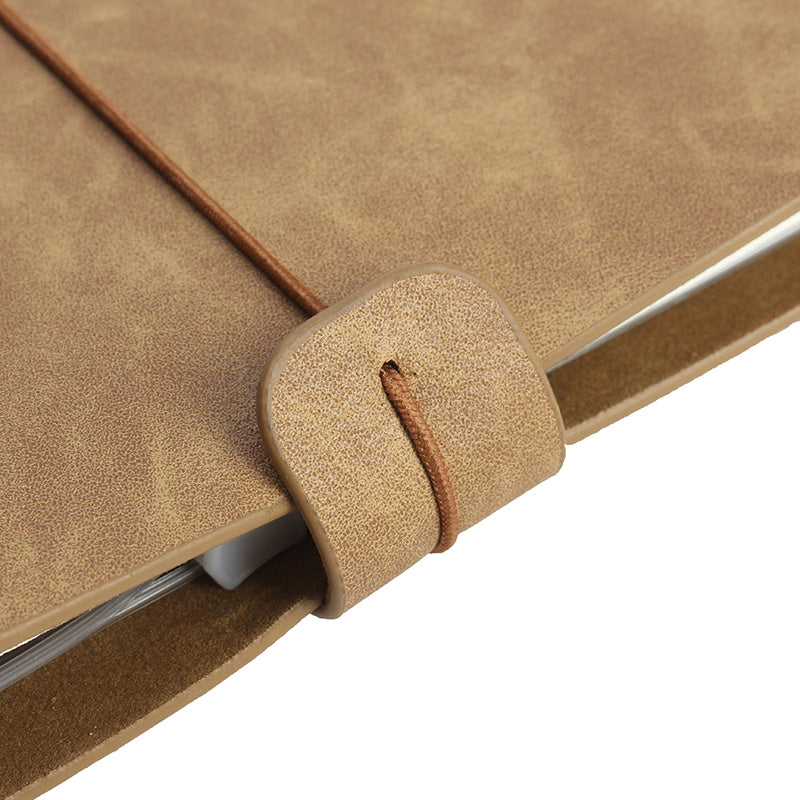 Vintage Leather Cover Notebook Diary Journals Agenda Blank Kraft Paper Sketchbook Handmade Gift