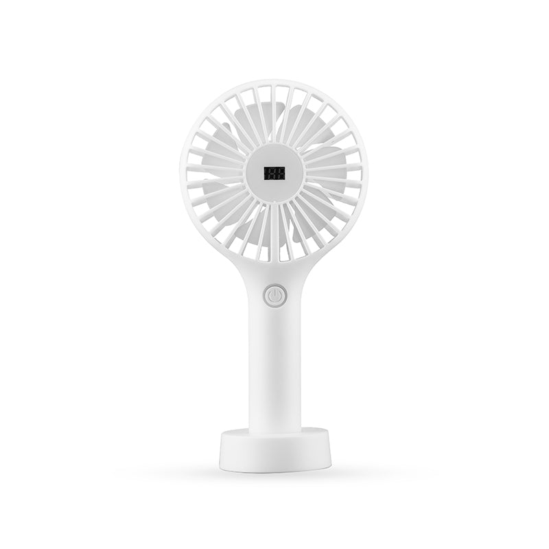 2000mAh Rechargeable Hand Fan for Office Home Outdoor USB Fans 3 Speed Adjustable Cooling Fan