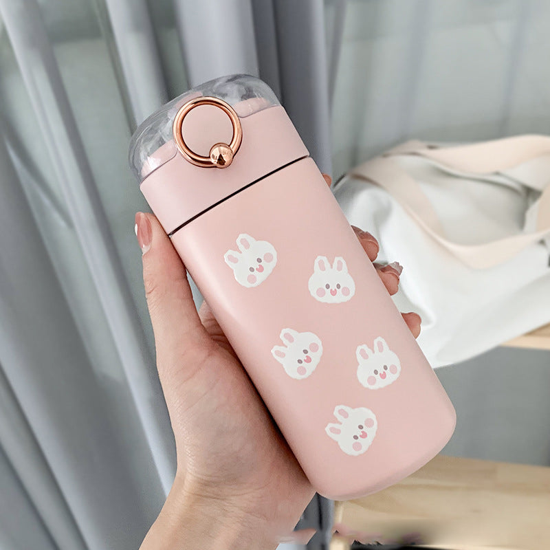 Ladies' Simple And Cute Stainless Steel Water Cup