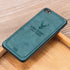 Vintage Anti Fingerprint Sweatproof Canvas+PC Protective Case For iPhone 6 Plus/6s Plus