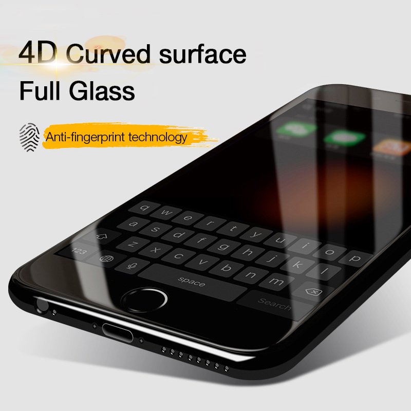 Bakeey 4D Curved Edge Cold Carving Tempered Glass Screen Protector For iPhone 6 Plus & 6s Plus