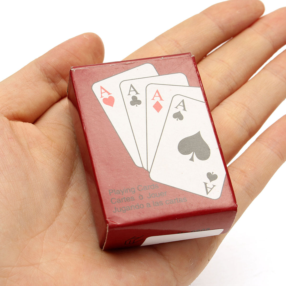 Small Mini Miniature Travel Pocket Playing Poker Cards  