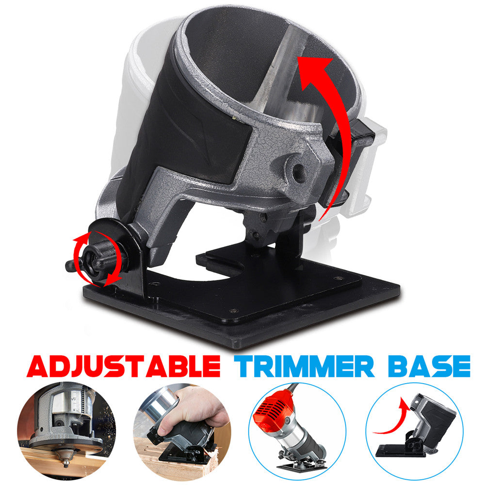 Adjustable Electric Trimmer Router Base Balance Board For Electric Woodworking