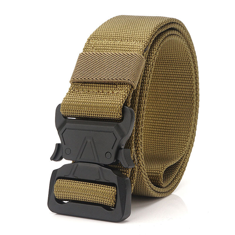 125cm AWMN C1B1 3.8cm Nylon Tactical Belt Quick Release Inserting Buckle Military Tactical Belt Leisure Belt