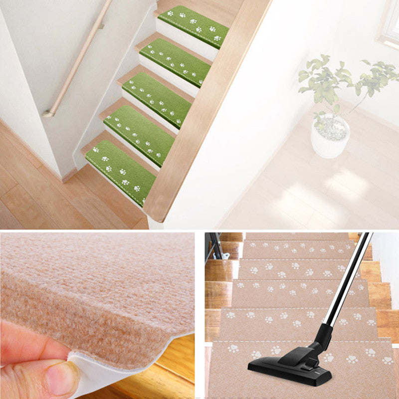 Honana WX-M3 Luminous Stair Mat Step Floor Carpet Easy Clean Door Anti Skid Mats Self-adhesion Rug