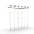 Multi-function Folding Air Dry Rack Hole Free Clothes Rack Balcony Sock Dry Rack for Indoor Clothes Hanger