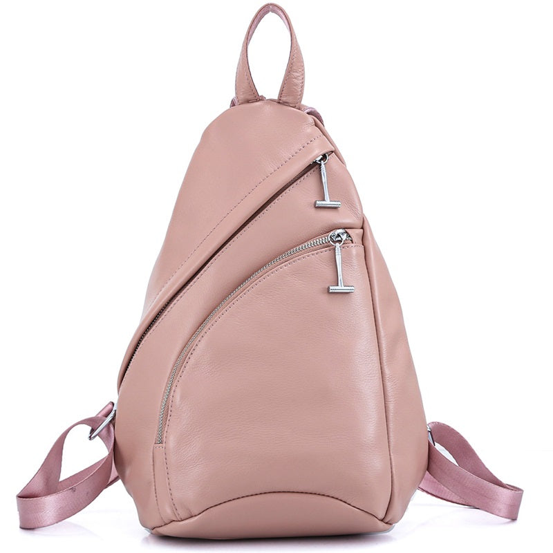 Lightweight Anti Theft Leather Backpack Women Bag