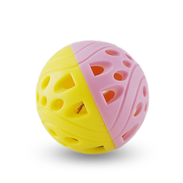 Tinkle Bell Ball Pet Toy Plastic Dog Cat Playing Ball Funny Toys Pet Products Pet Toys