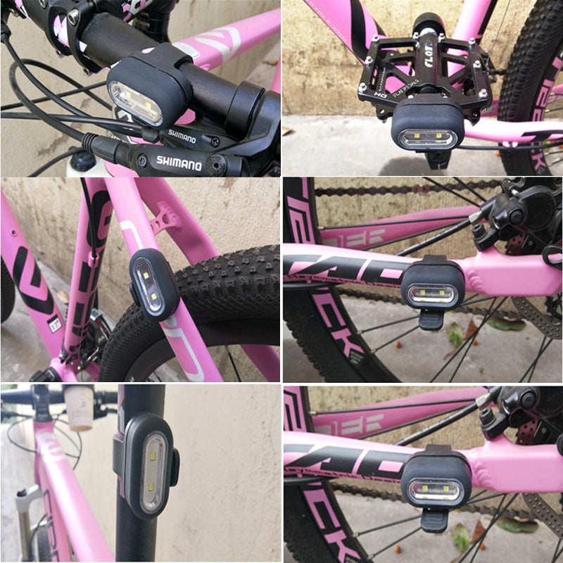 XANES PL01 2pcs Magnetically Control Pedal Light Multifunction High-intensity LED Bike Light