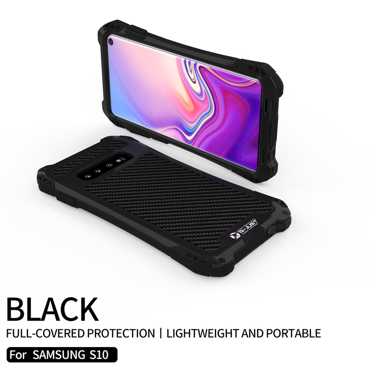 Aluminum Alloy Shockproof Snowproof Dirtproof Protective Case For Samsung Galaxy S10 6.1 Inch 2019