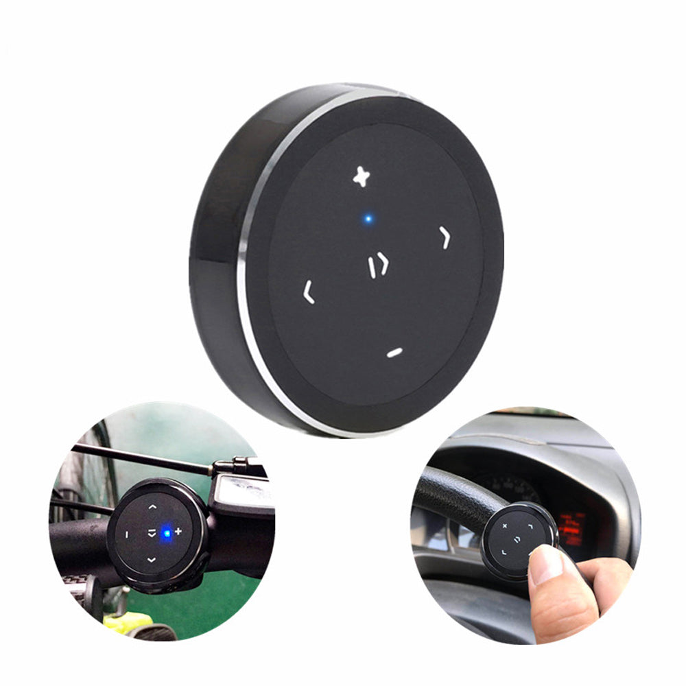Wireless Bluetooth Remote Key Control Phone Car Steering Wheel Motorcycle Handlebar Remote Controller Media Button For IOS Android iPhone X XS HUAWEI P30 XIAOMI S10 S10+