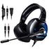 K6 Professional Wired Gaming Headset LED RGB Lighting Headphone 3.5mm Bass Noise Cancelling With Mic