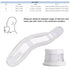 S/M/L Breathable Cervical Collar Neck Support Portable Detachable Neck Orthosis Brace
