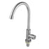 304 Stainless Steel Faucet Large Vertical Water Tap With 50cm Double Head Tube Kitchen Bathroom Faucets